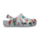 Crocs Toddler Classic Race Cars Graphic Clog